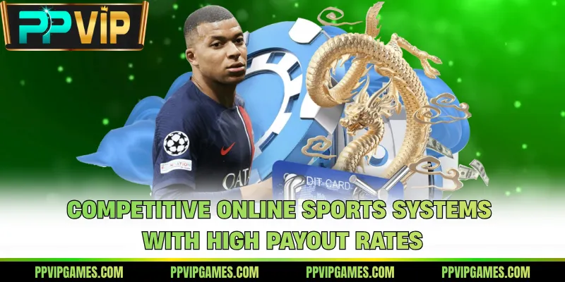 Competitive online sports systems with high payout rates