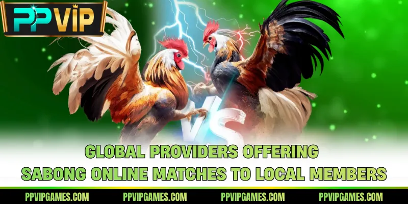 Global providers offering Sabong online matches to local members