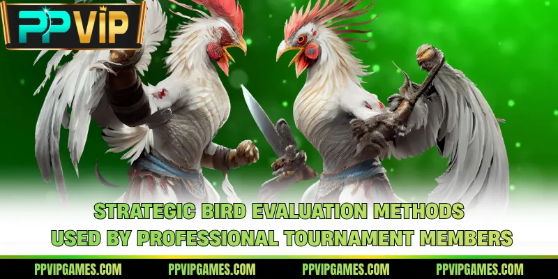 Strategic bird evaluation methods used by professional tournament members